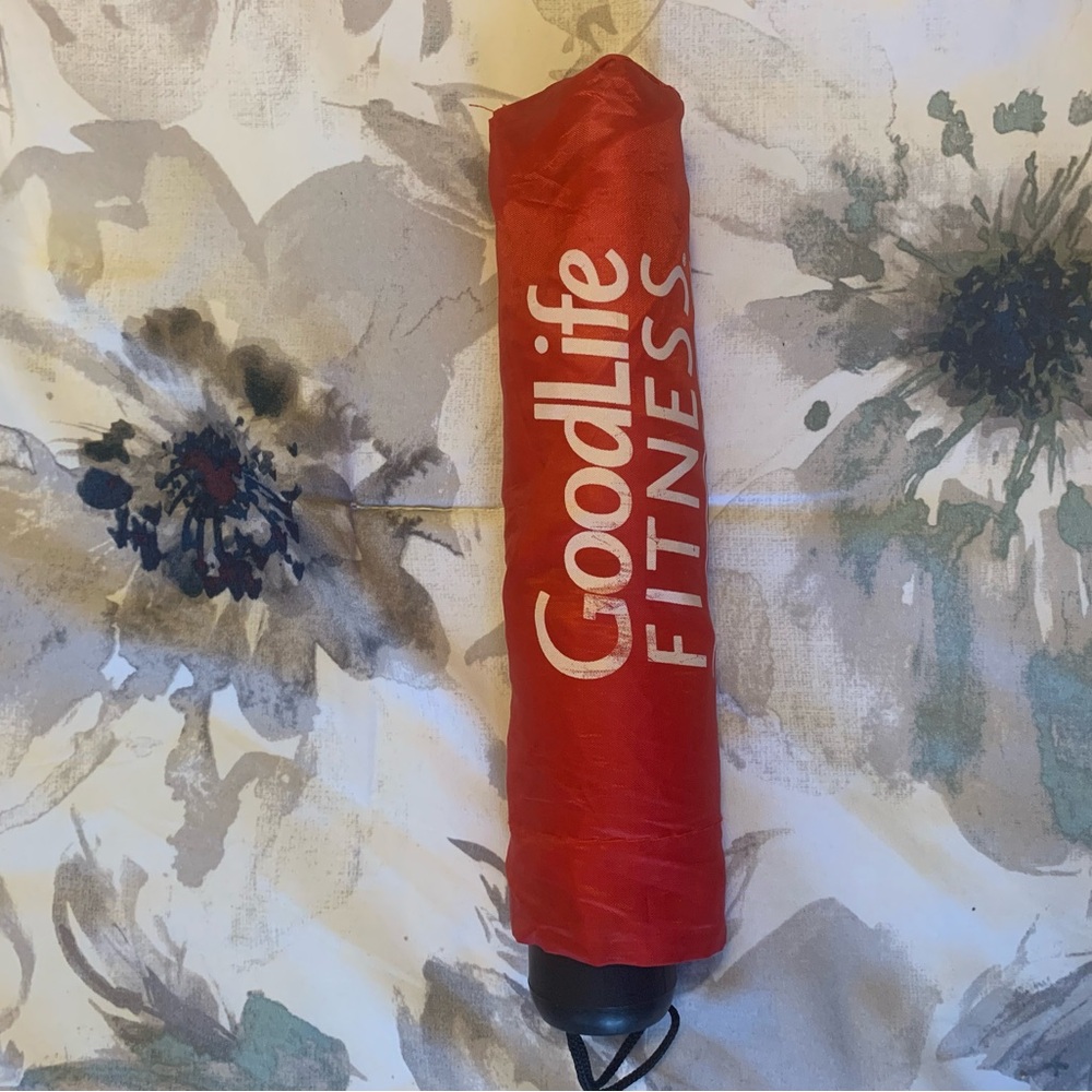 GoodLife Fitness Red Umbrella